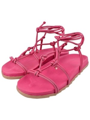 Sandália Dafiti Shoes Tiras Rosa - Compre Agora