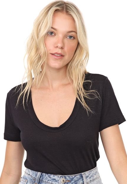 Blusa Hering Lisa Preta - Marca Hering