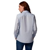 Camisa Dudalina Tricoline Regular OU24 Azul Feminino - Marca Dudalina