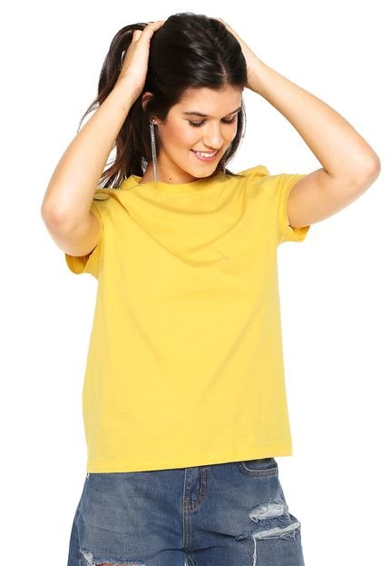 Blusa Hering Lisa Amarela - Marca Hering