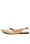 Sapatilha Thelure Slingback Bege - Marca Thelure