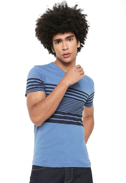Camiseta Malwee Estampada Azul - Marca Malwee