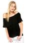 Blusa Holin Stone Delicada Preta - Marca Holin Stone