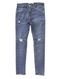 Calça Calvin Klein Jeans Masculina Stretch Destroyed Navy Tag Azul Marinho - Marca Calvin Klein