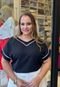 Blusa Plus Size com Decote em V e Detalhe de Vivo  Azul - Marca Predilects Plus