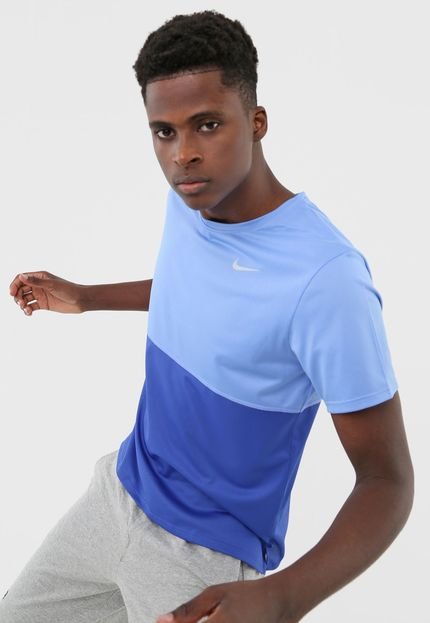 Camiseta Nike Breathe Azul - Marca Nike
