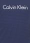 Regata Calvin Klein Recortes Estampada Azul-Marinho - Marca Calvin Klein