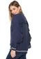 Jaqueta Bomber Colcci Babado Azul - Marca Colcci