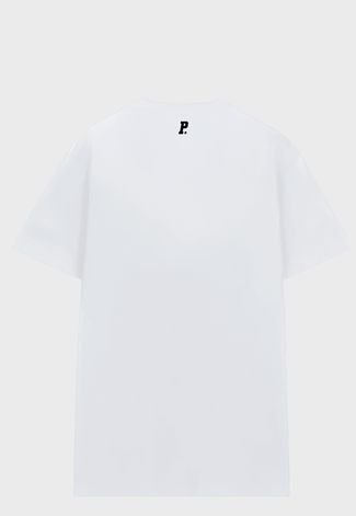 Camiseta Feminino Streetwear Prison Kart White