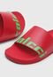 Chinelo Slide Colcci Logo Vermelho - Marca Colcci