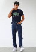 Camiseta Lacoste Slim Logo Azul-Marinho - Marca Lacoste