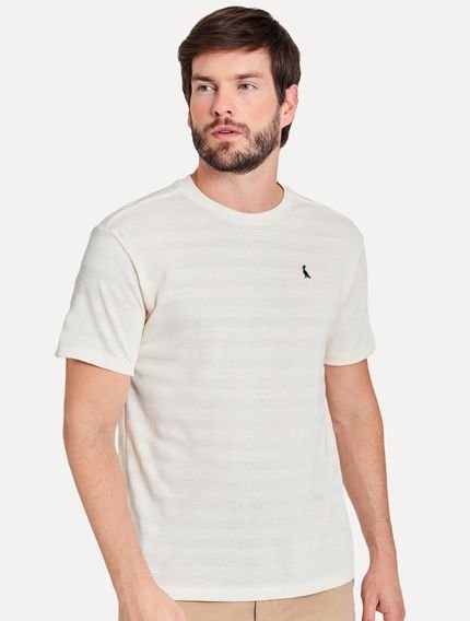 Camiseta Reserva Masculina Listra Aragem Maq Off-White - Marca Reserva