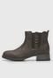 Bota Chelsea Mooncity Ilhoses Marrom - Marca Mooncity