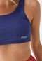 Top Fila Ajustada Essential Ii Azul - Marca Fila