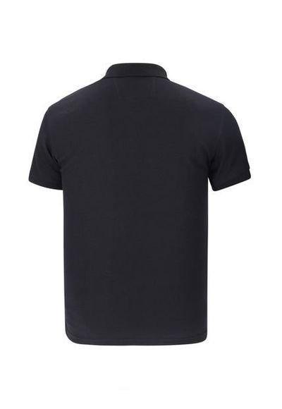 Camiseta Tipo Polo Negra Hamer Bordada - Ahora | Colombia