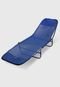 Cadeira Espreguiçadeira Textilene Adulto Estampas Sortidas Belfix Azul - Marca Belfix