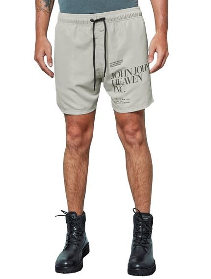 Short John John Masculino Heaven Inc. Cinza - Marca John John