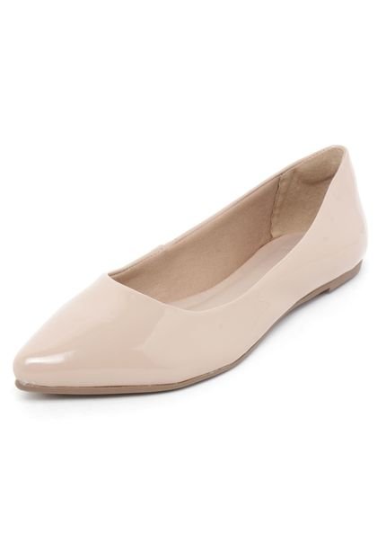 Sapatilha My Shoes Bico Fino Nude - Marca My Shoes