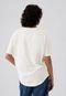 Camiseta GAP Reta Logo Off-White - Marca GAP