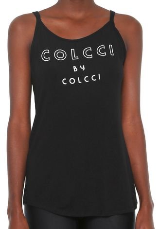 Regata Colcci Fitness Lettering Preta