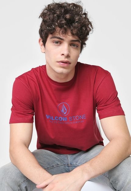 Camiseta Volcom Super Clean Vermelha - Marca Volcom