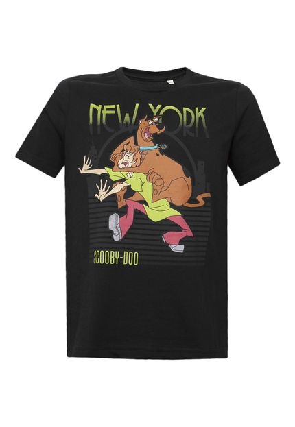 Camiseta Scooby Doo Preta - Marca Scooby Doo