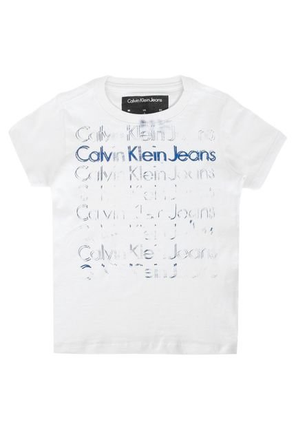Camiseta Calvin Klein Kids Branca - Marca Calvin Klein Kids