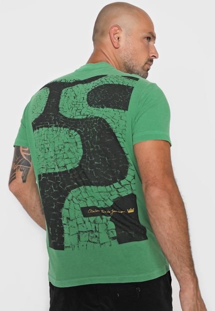 Camiseta Osklen Calçadão Verde - Marca Osklen