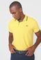 Camisa Polo Hering Reta Frisos Amarela - Marca Hering