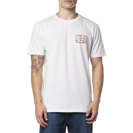 Camiseta Billabong Traces WT24 Masculina Branco - Marca Billabong