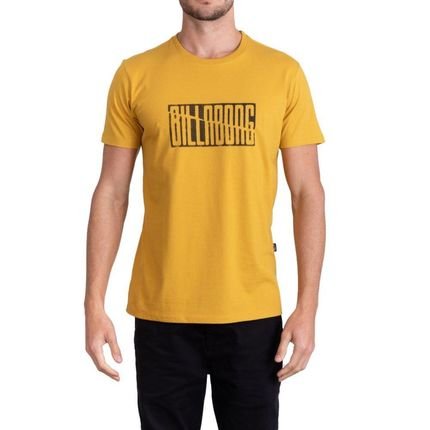 Camiseta Billabong Parted Masculina Mostarda - Marca Billabong