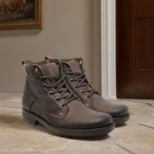 Bota Coturno Masculina Conforto em Couro Pegada - Marca Pegada