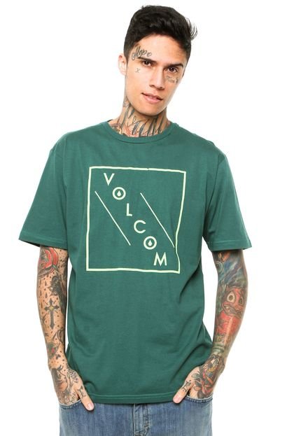 Camiseta Volcom Downward Verde - Marca Volcom