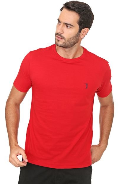 Camiseta Aleatory Lisa Vermelha - Marca Aleatory