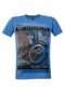 Camiseta Joy By Morena Rosa Motocicleta Azul - Marca Joy By Morena Rosa