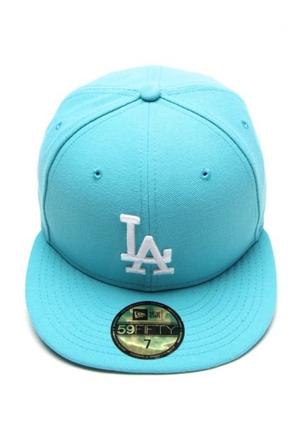 Boné New Era Fitted 5950 Los Angeles Dodgers Azul - Marca New Era