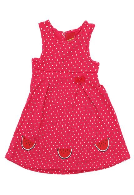 Vestido Kyly Melancia Rosa - Marca Kyly