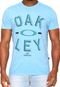 Camiseta Oakley Block Out Azul - Marca Oakley