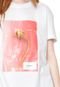 Camiseta Calvin Klein Flor Personalizada Branca - Marca Calvin Klein