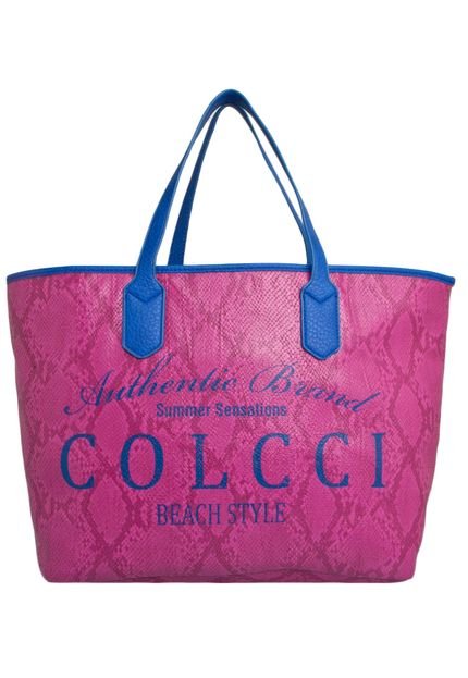 Bolsa Sacola Colcci Beach Style Rosa - Marca Colcci