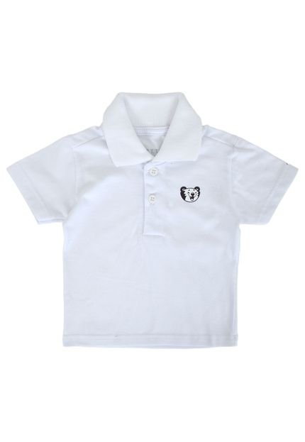 Camisa Pólo Básica Tigor T. Tigre Branca - Marca Tigor T. Tigre