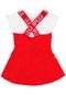 Vestido Lilica Ripilica Lettering Vermelho - Marca Lilica Ripilica