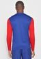 Camiseta Lacoste Bicolor Azul/Vermelha - Marca Lacoste