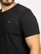 Camiseta Colcci Masculina Back To Basics Orange Logo Preta - Marca Colcci