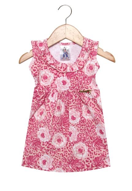 Vestido Polegar Kids Menina Rosa - Marca Polegar Kids