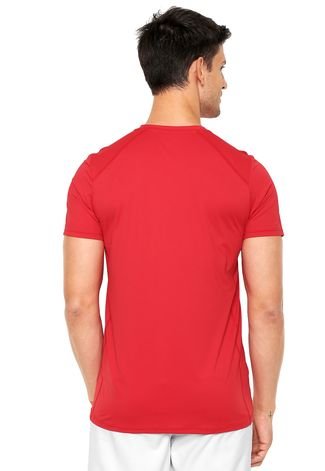 Camiseta Asics Core Pa SS Tee Vermelha