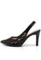 Scarpin Vizzano Lasercut Preto - Marca Vizzano