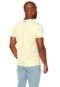 Camiseta Quiksilver Slim Fit Hoyo Amarela - Marca Quiksilver