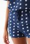 Conjunto de Pijama Hering Estrela Azul-Marinho - Marca Hering