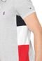 Camisa Polo Tommy Hilfiger Slim Panel Cinza - Marca Tommy Hilfiger